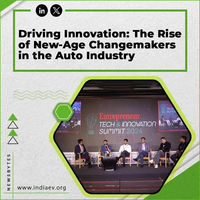 Driving Innovation: The Rise Of New-Age Changemakers In The Auto Industry
Read more:- entrepreneur.com/en-in/growth-s…

#AutomotiveTech #FutureOfMobility #ElectricVehicles #EMobility #Innovative #GoGreen #GreenTech #GreenIndia #IndiaEVShow #RenewableEnergy #EntrepreneurIndia