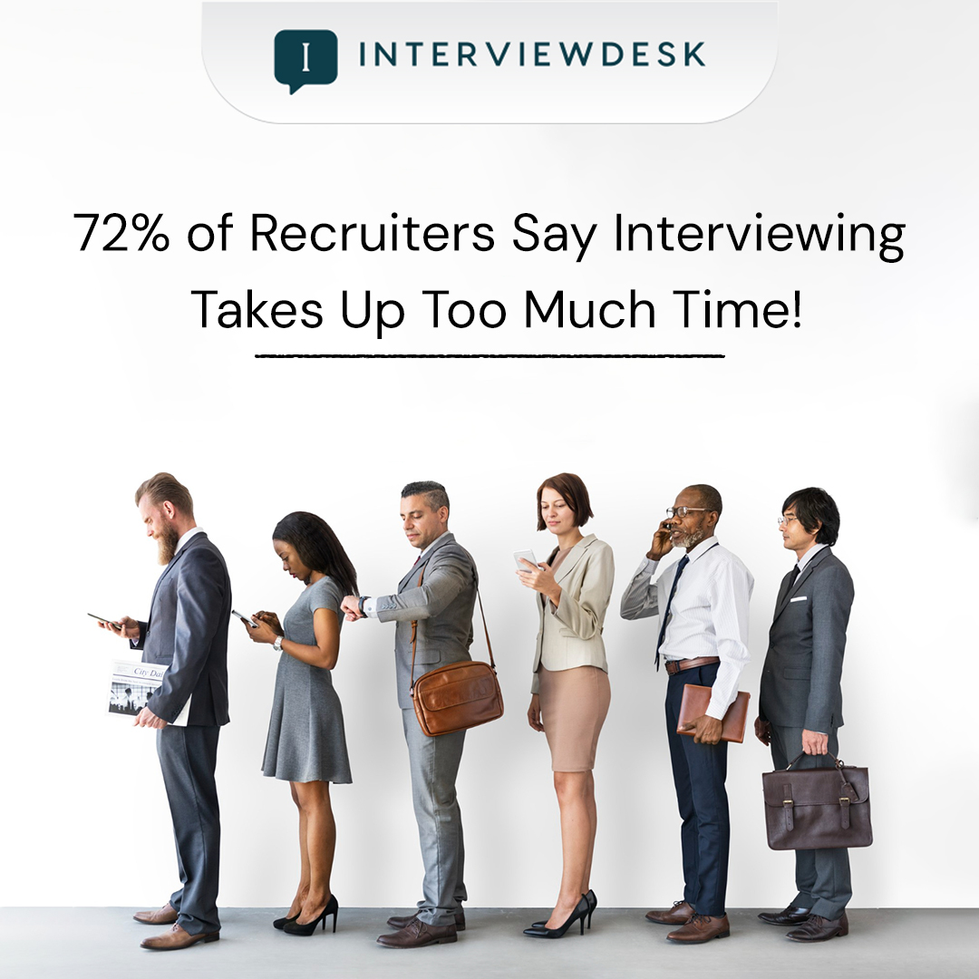 InterviewDesk offers a solution - outsource your interviews and reclaim your valuable time. Sign up: interviewdesk.ai/interviews-as-… #recruitingdata #hrtrends #hiringchallenges #InterviewScheduling #TimeDrain