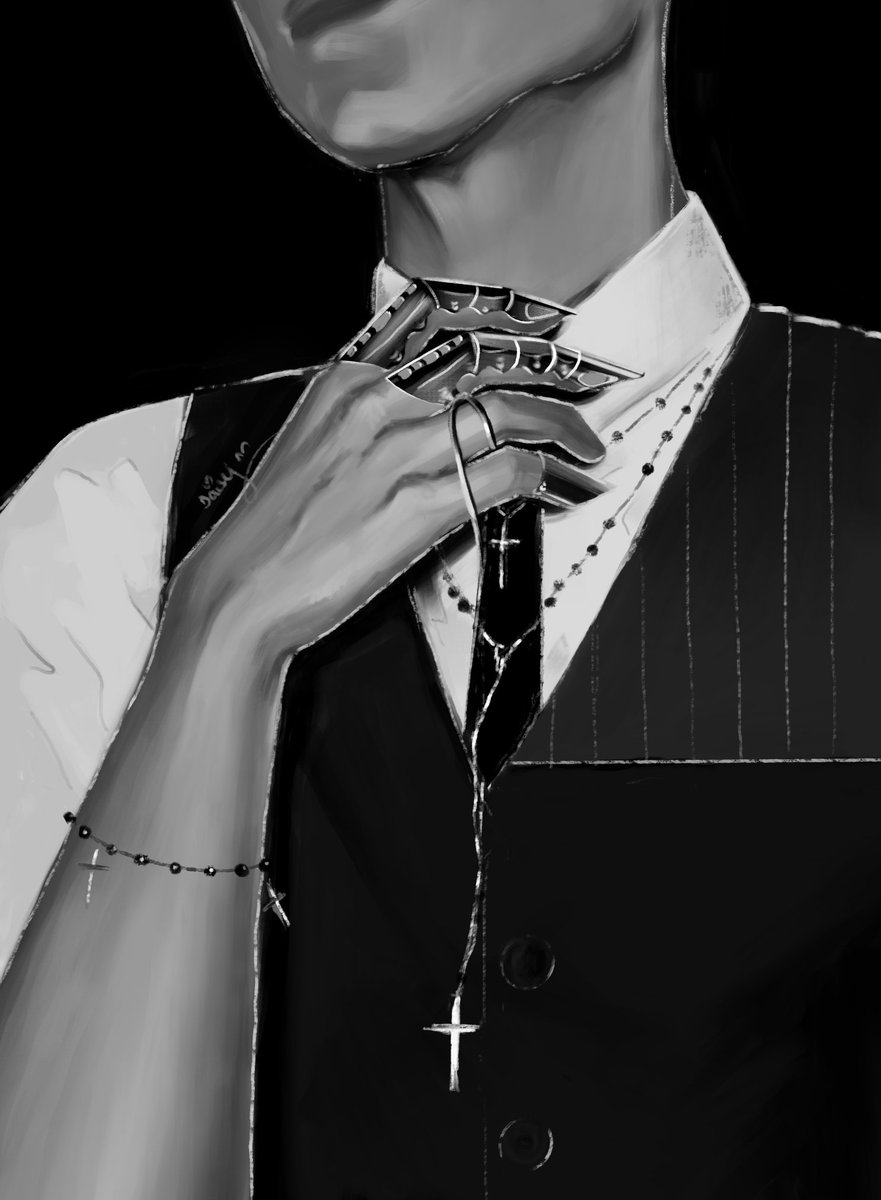 Another Yunho cus that jewelery is just everything 🫠🫠 #ATEEZfanart #YUNHO