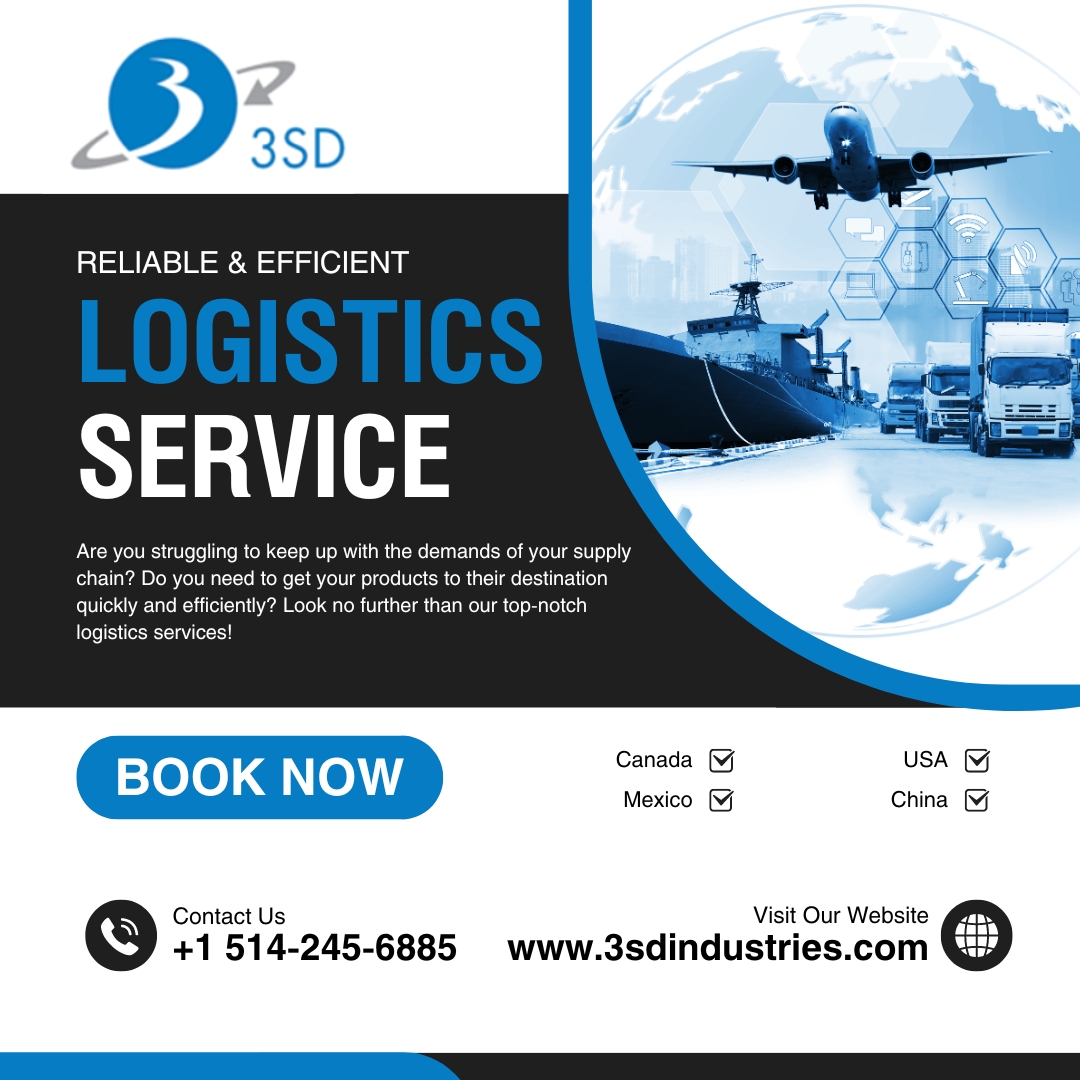 3SD Industries offers seamless logistics solutions, whether you're shipping locally or globally. Our comprehensive range of services will keep your shipping needs on point. 

#importexport #export #import #exportimport #logistics #exporters #business #internationaltrade  #cargo