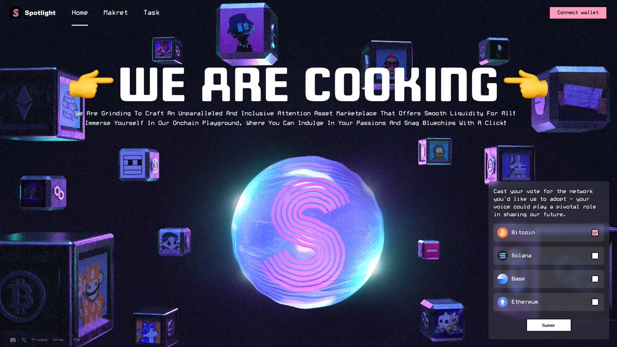 Weirdo Ghost Gang x Spotlight

Teamed up with <a href="/0xSpotlight/">Spotlight</a> , the pioneers of on-chain marketplace backed by <a href="/FoliusVentures/">Folius Ventures</a> .

Spotlight is an onchain playground cultivating attention around emerging cultures through gamification.
1️⃣An attention asset marketplace though gamified