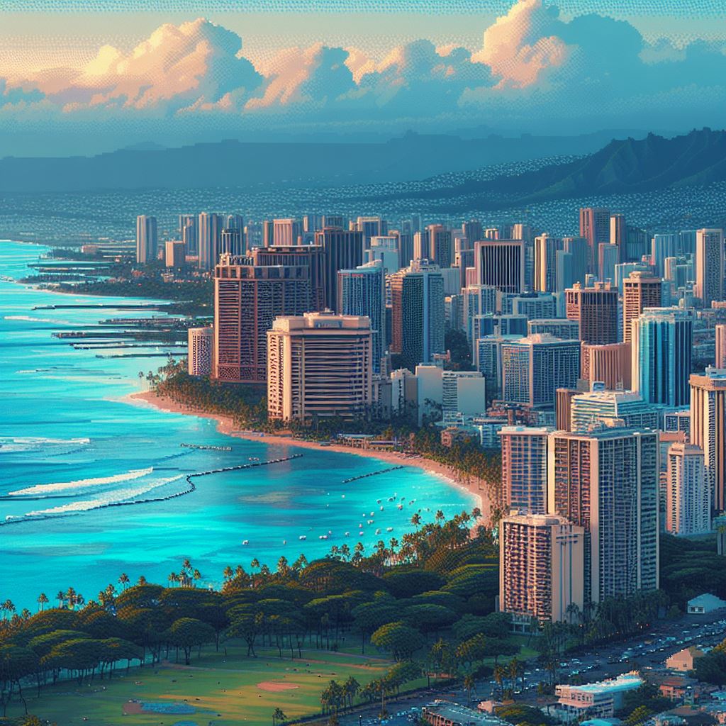 New Drop
'METROPOLIX IN PIXELS' collection
Honolulu, Hawaii, USA
One of my Favorites Metropolis in the World 
Pixel Landscape
1/1 artwork
5 $Tezos
#NFTs #TezosArts #TezosNFTs #NFTCollection 
👇objkt.com/tokens/KT1JtwN…