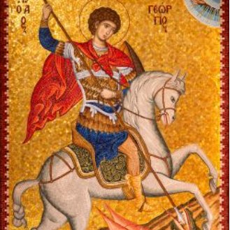 St George hasn't always been England's patron saint! Before the founding of the Order of the Garter in 1348 it was St Edward the Confessor, King of England (r. 1042-1066). So how did a 3rd Century Roman soldier become the patron of England (+ 8 other countries?)...1/