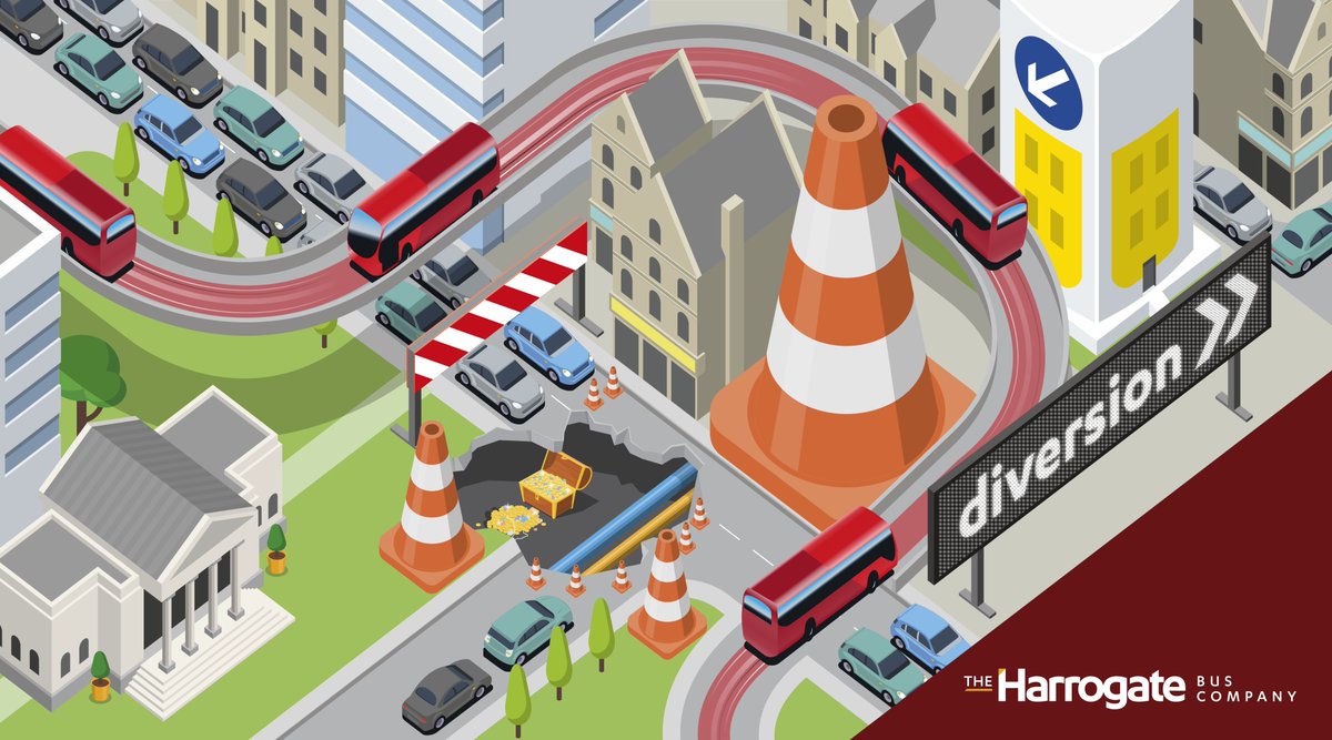 ⚠️Due to roadworks at Saltergate Drive, #HarrogateElectrics 3 will not be able to reach: ℹ️Sundew Heath, Barberry Close & Bluebell Meadow 🚏Alternative stops: Saltergate Rdbt & Saltergate Drive ⏳This is in place until 17th May We apologise for any inconvenience