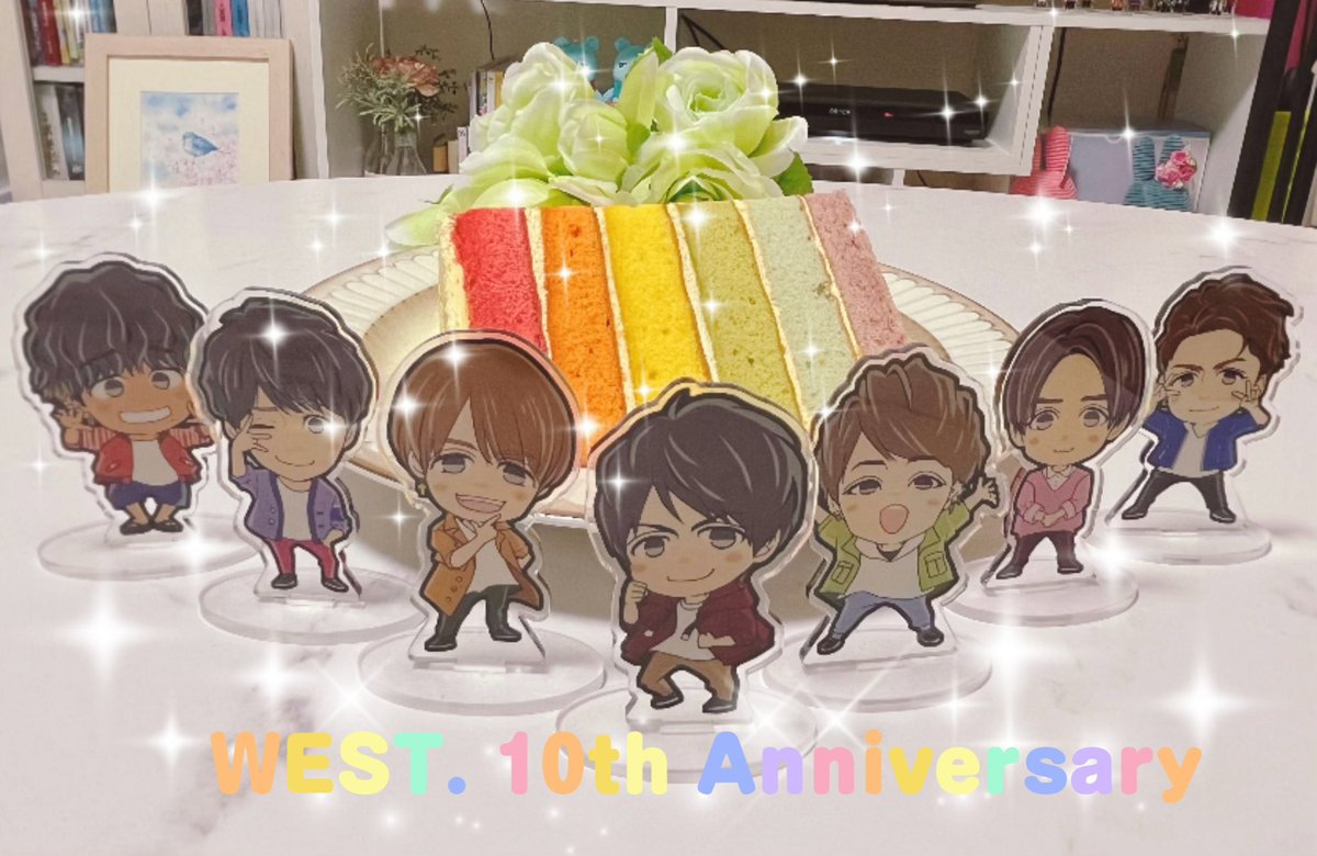 ToMoMoNiziiro's tweet photo. 💛💜🧡❤️💚💙🩷️
     WEST.祝10周年
💛💜🧡❤️💚💙🩷️

10周年おめでとうございます

いつも元気をありがとう·͜· ︎︎
これからの10年もずっと大好きです

 #WESTꓸ 
 #WESTꓸ10周年 
 #オメデトWESTꓸ https://t.co/ocLeiU5M87