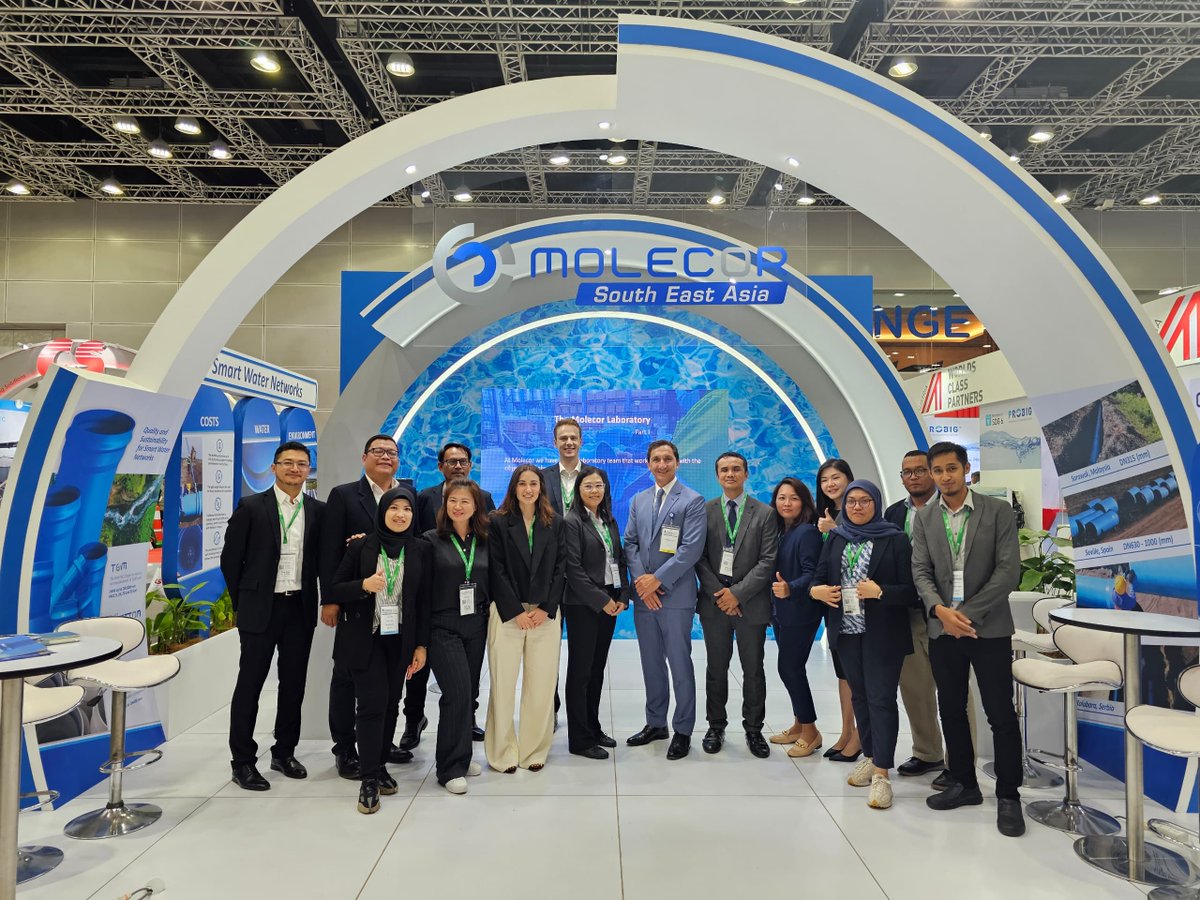 MolecorSEA's tweet photo. @MolecorSEA is already at @ASIAWATERexpo 2024 which is being held at the Kuala Lumpur Convention Centre (KLCC) in Malaysia until 25th April 📅.

Come and visit us at booth D101📍🙂.

https://t.co/EgOtVReLNE https://t.co/M1zrPteuKw