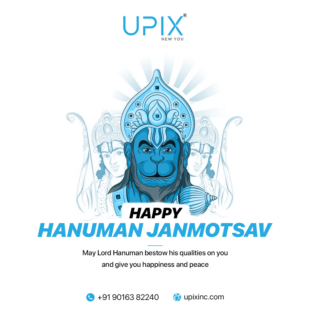 May Lord Hanuman bestow his qualities on you and give you happiness and peace
.
To know more, visit- upixinc.com or WhatsApp Now wa.me/919016382240
.
#upixinc #PowerUp #UpixTech #ReliablePower #EfficientCharging #tvremote #acremote #caraudioremote