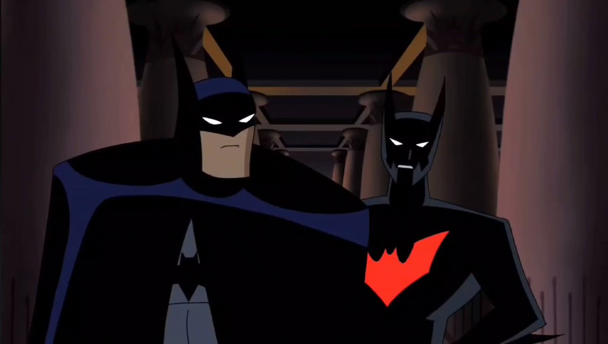 Can't wait to see my two boys in Crisis On Infinite Earths part 2, which comes out today :)

#dcau #Batman #Batmanbeyond