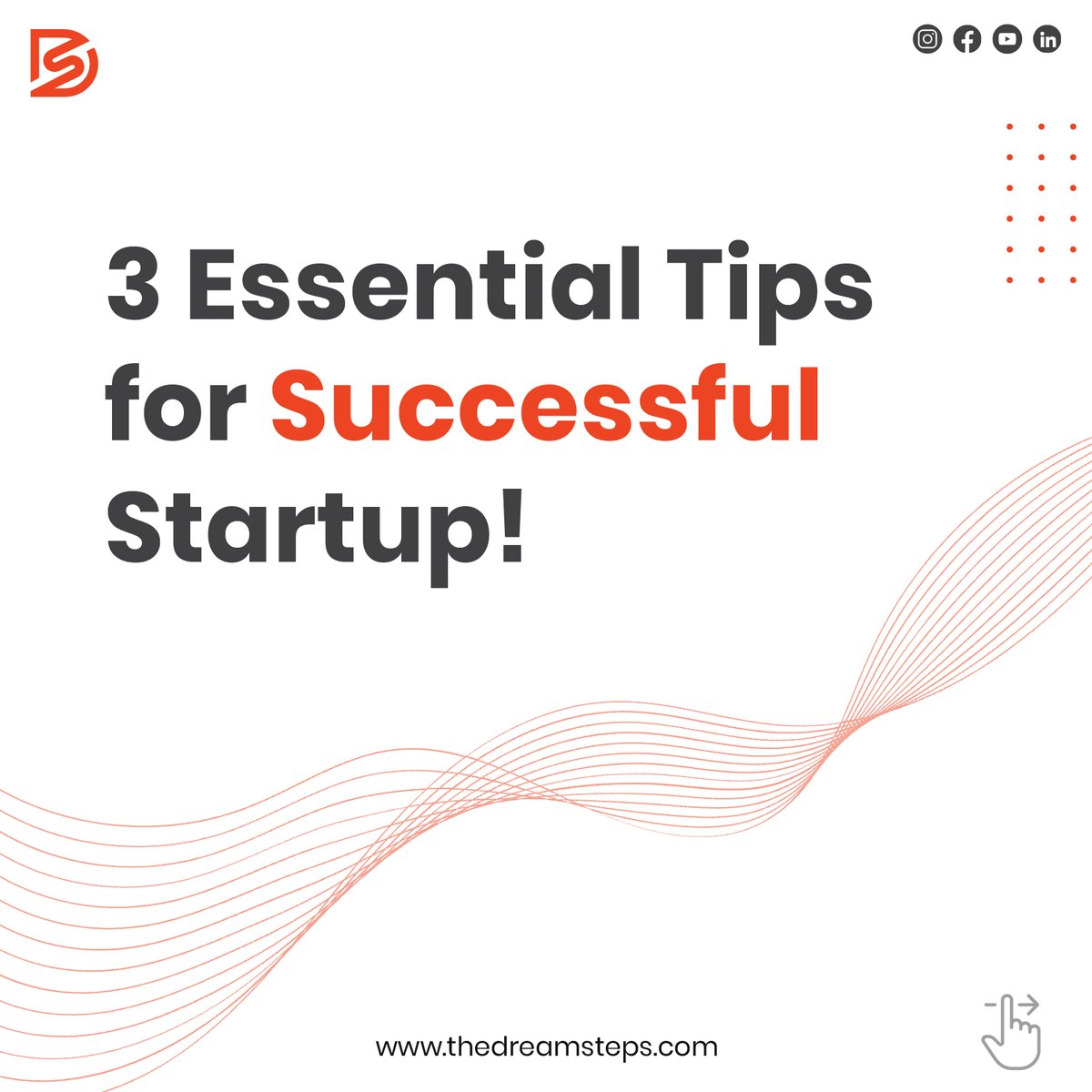 Check out the full post on LinkedIn: shorturl.at/fmCPR.

#StartupSuccess #BusinessTips #BusinessGrowth #TipTuesday #Brand #Startup #StartupTips #Dreamers #TeamDreamSteps