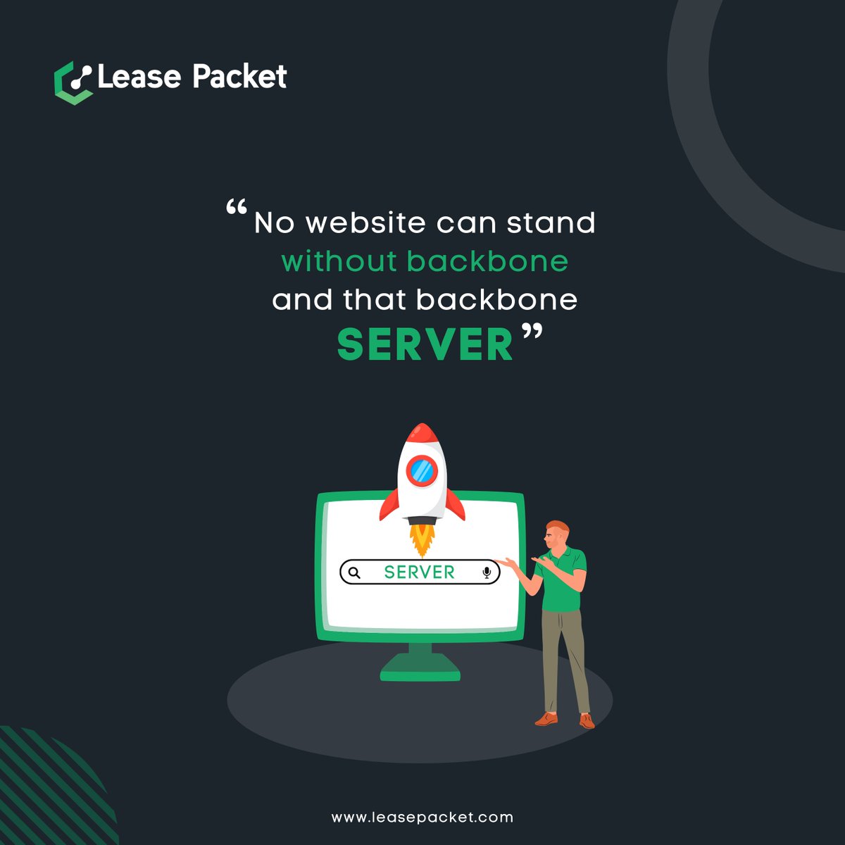 lease_packet's tweet photo. Every website needs a strong backbone. Choose Lease Packet servers for unmatched stability and performance!
#server #dedicatedserver #cloudserver #webserver #linuxserver #windowsserver #website #servers #serverprovider #serversolutions #leasepacket #serversupport https://t.co/fGWnEXRu2g