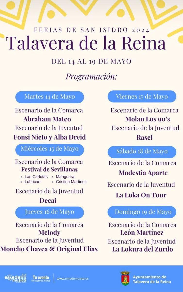 ¿El Resu?
Una auténtica bosta comparado con el pedazo de cartel de Talavera de la Reina CC <a href="/SraGodiva/">Lady Godiva</a>