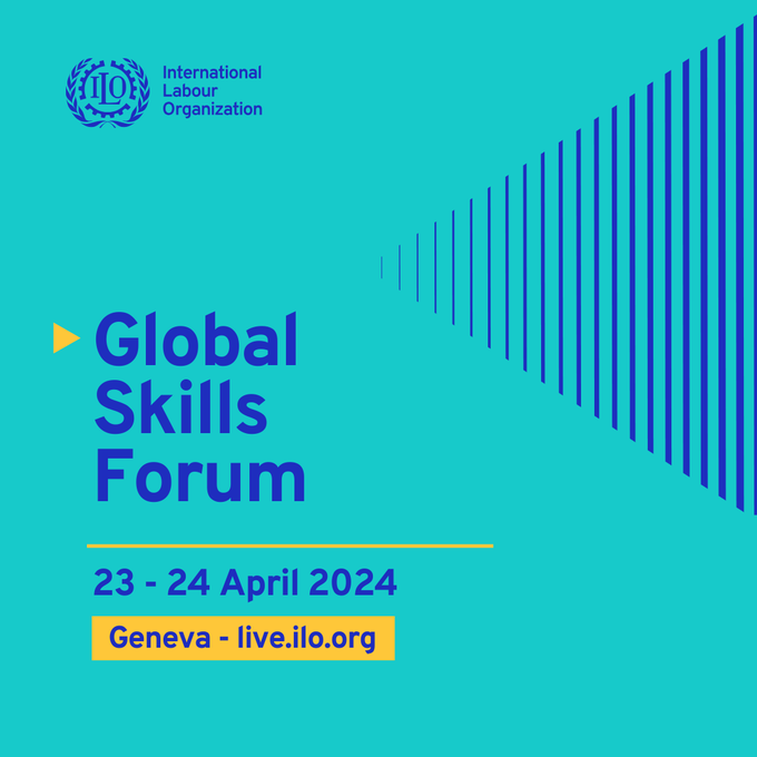 Adam Bowers (@adambowers7) on Twitter photo 📢Live today at 09:00 CEST.
🌏The <a href="/ILO/">International Labour Organization</a> #GlobalSkillsForum gets under way!
ℹ️ ILO DG <a href="/GilbertFHoungbo/">Gilbert F. Houngbo</a> and <a href="/NicolasSchmitEU/">Nicolas SCHMIT</a> will open the Forum, alongside ILO ADG <a href="/MiaSeppo/">Mia Seppo</a> and <a href="/ILO_EMP_Policy/">ILO Employment Policies</a> Director, Sangheon Lee.
📺Find out more and follow live at: ow.ly/EJBA50RfUnf 📢Live today at 09:00 CEST.
🌏The <a href="/ILO/">International Labour Organization</a> #GlobalSkillsForum gets under way!
ℹ️ ILO DG <a href="/GilbertFHoungbo/">Gilbert F. Houngbo</a> and <a href="/NicolasSchmitEU/">Nicolas SCHMIT</a> will open the Forum, alongside ILO ADG <a href="/MiaSeppo/">Mia Seppo</a> and <a href="/ILO_EMP_Policy/">ILO Employment Policies</a> Director, Sangheon Lee.
📺Find out more and follow live at: ow.ly/EJBA50RfUnf