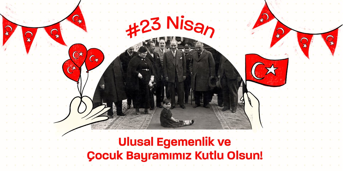 ultia_tr's tweet photo. 🇹🇷23 Nisan Ulusal Egemenlik ve Çocuk Bayramımız Kutlu Olsun! 🇹🇷 https://t.co/kBkVBppp7A