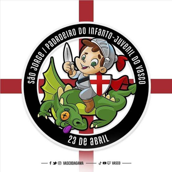 São Jorge,  padroeiro do infanto-juvenil vascaíno 💢

SALVE JORGE