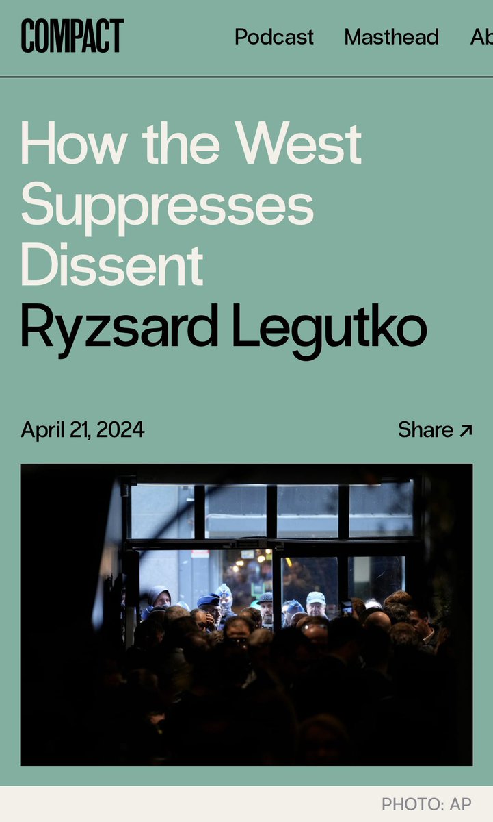 ‘The incident encapsulates much of what is wrong in the #West today. To put it simply, no principle generally proclaimed to be sacred is really sacred. Freedom of assembly, freedom of speech, the sanctity of privacy—the rules to which the European elites unceasingly pay lip…