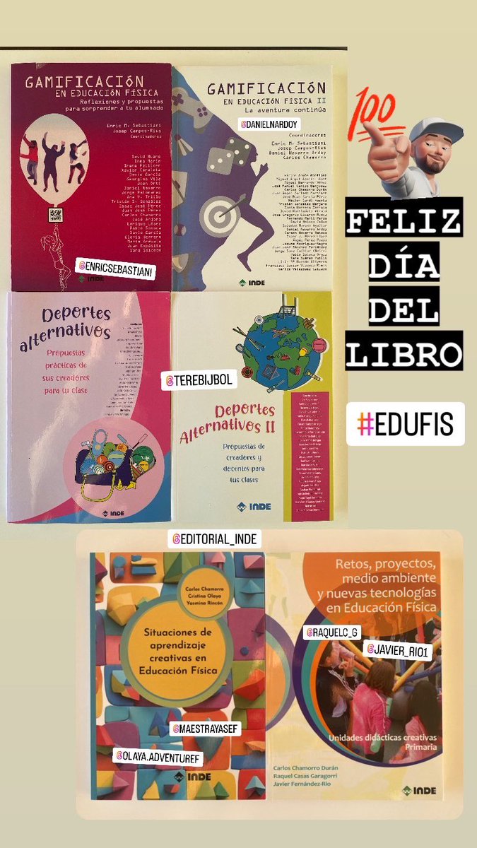 FELIZ DÍA DEL LIBRO #2024 #edufis!!!