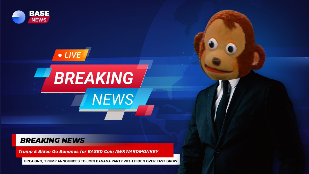AwkmonkeyBase's tweet photo. 🚨🍌 BREAKING MONKEY UPDATE 🍌 🚨

Hey Monkey Fam! 
Hope you are fine and everything is chilled in your BASE !
Things are getting real BANANAS around here! 🐒🍌 https://t.co/Oy9Ym3pgPb