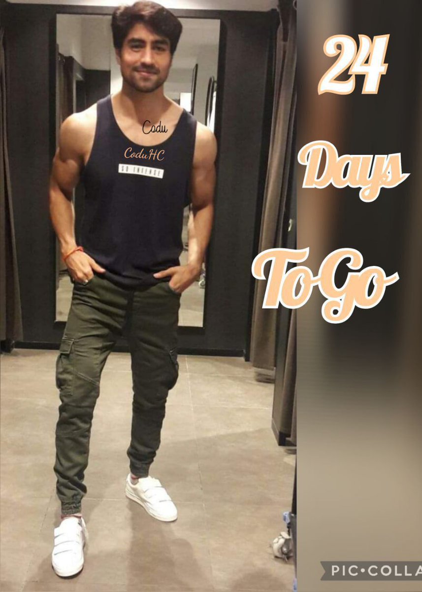 ✨ Birthday Countdown ✨
#24Days to go ❣️❣️❣️
#HarshadChopda