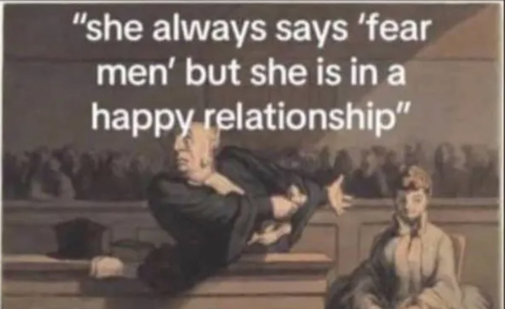 peshbryt's tweet photo. The key word is fear men 😂😂 not hate them and besides we are fighting LGBTQ+ https://t.co/FVScdp8Iyc