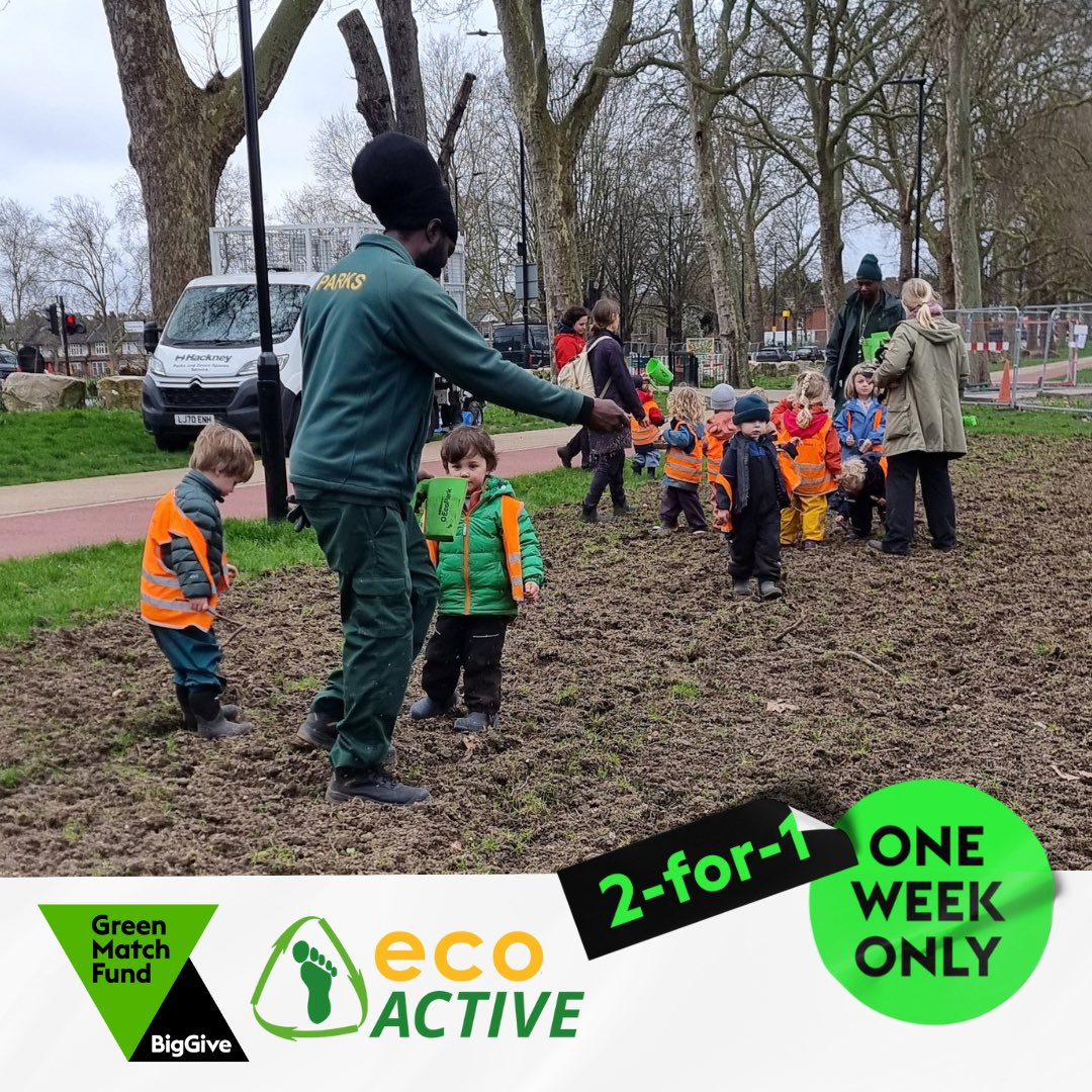💚 Every donation counts! With the Green Match Fund, your support for ecoACTIVE's #HackneyBuzzline project will be matched, doubling its impact on biodiversity and community engagement. Make a difference today: donate.biggive.org/campaign/a0569…