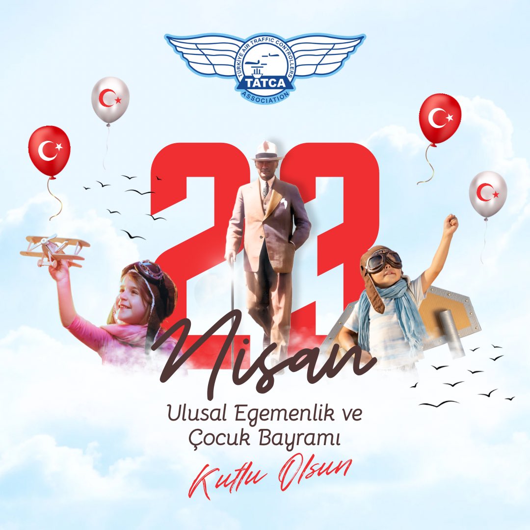 Ulu Önder Mustafa Kemal Atatürk'ün geleceğimizin teminatı olan çocuklarımıza armağan ettiği 23 Nisan Ulusal Egemenlik ve Çocuk Bayramı kutlu olsun! #23NisanKutluOlsun