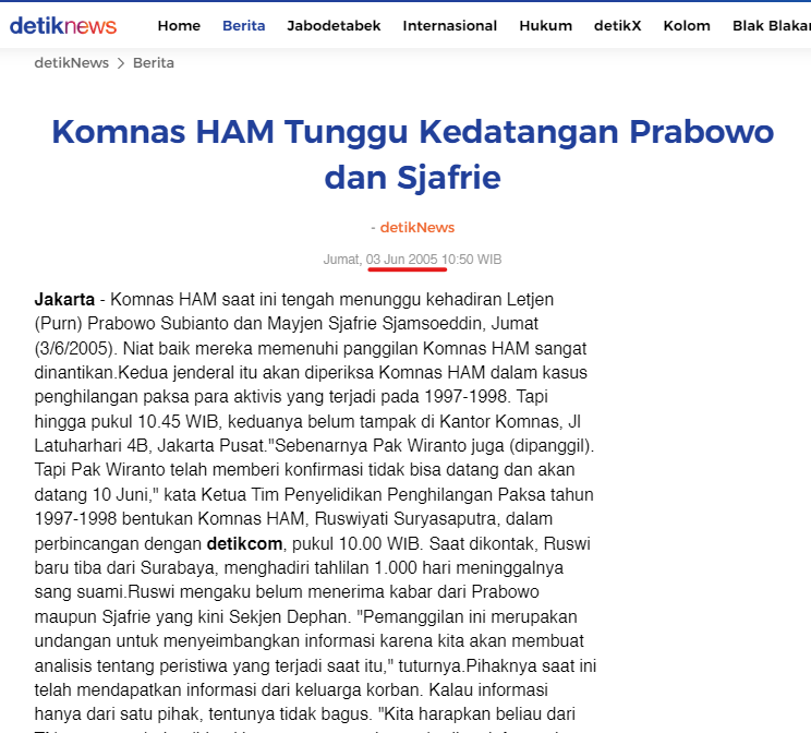 MurtadhaOne1's tweet photo. Penantian @KomnasHAM sepertinya akan berakhir

Setelah 20 tahun dinanti, prabowo akhirnya akan DATANGI komnas HAM dalam bentuk foto presiden yg siap dipajang

🤣😜🤣 https://t.co/4BgZmzcoBb