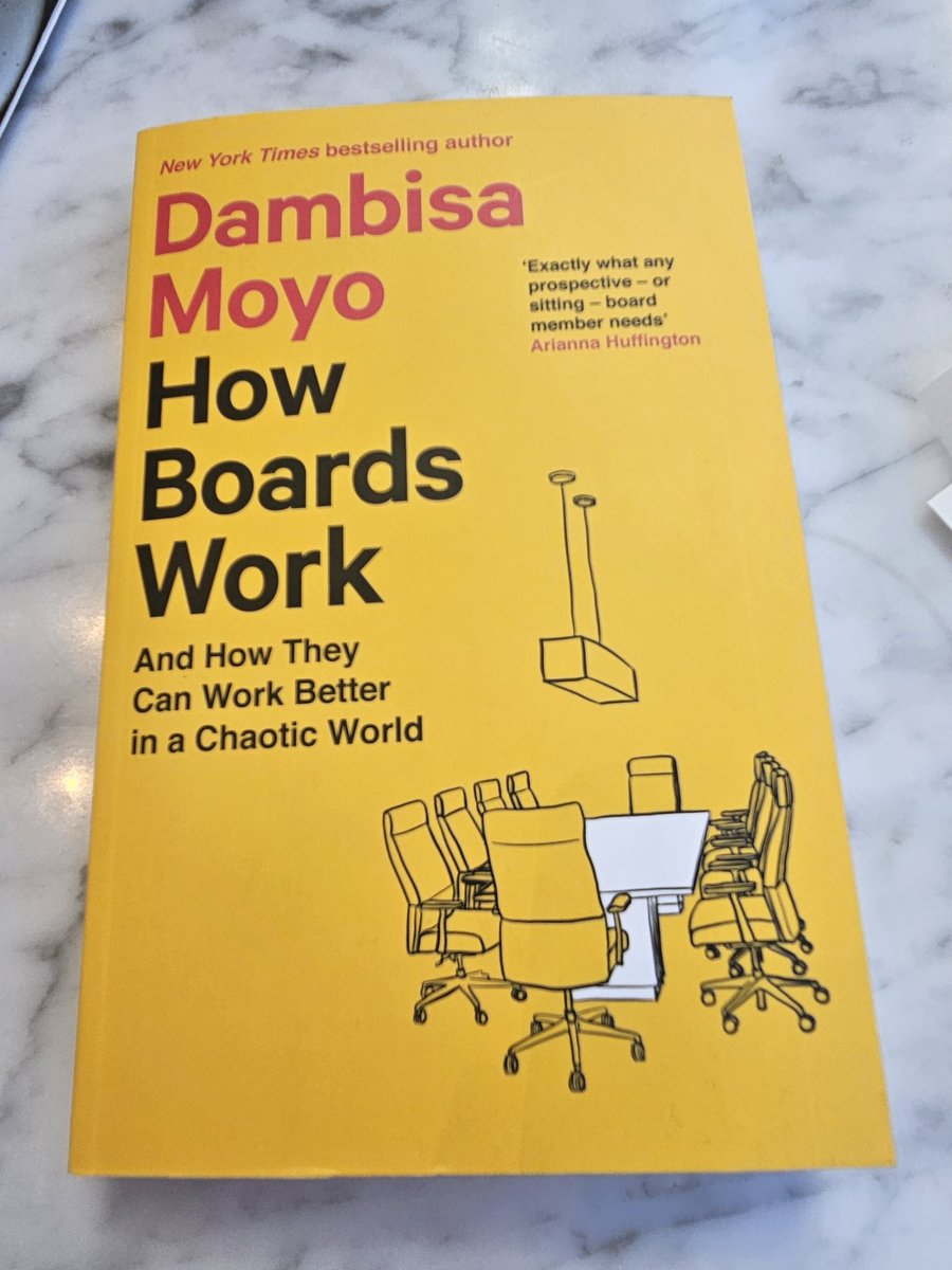 'There is no shortage of opprobrium leveled at corporations these days. It comes from all sides - from politicians, pundits, employees, investors, customers, and society at large - and some of it is wholly justified.' Dr. Dambisa Moyo

#MustRead 👇🏾
#LifelongLearning 
#Lstwitter