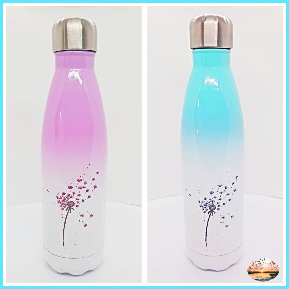Are you wishing that the weather would warm up a bit ? Make your wish with one of these Arty Water Bottles featuring Wishes Artwork and keep hydrated in style thebritishcrafthouse.co.uk/product/arty-w… #EarlyBiz #drinks #waterbottle #seedhead #wish #MHHSBD