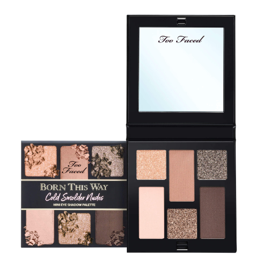 $21.75 (Was $29, 25% OFF)Born This Way Natural Nudes Mini Eye Shadow Palette @ Too Faced Cosmetics extrabux.com/en/deals/82955…