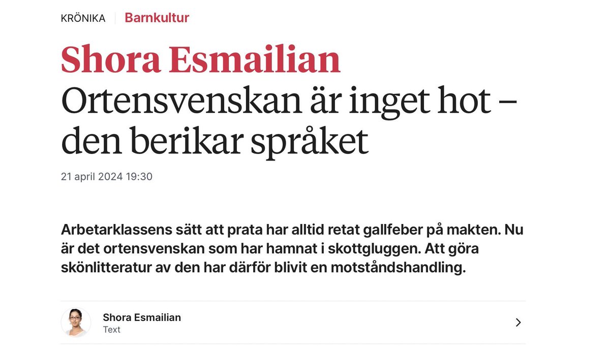 Ytterligare ett exempel på det som min vän @robkhenderson benämner lyxåsikter (luxury beliefs).