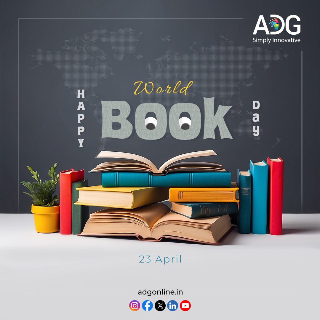 Here's to the magic of words and the worlds they create. Happy World Book Day!

#adgonline #WorldBookDay #WordMagic #BookWorlds #ImaginaryRealms