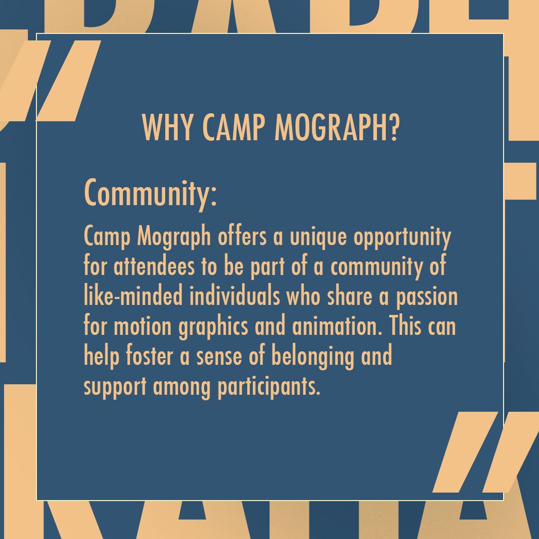 Camp Mograph tweet media