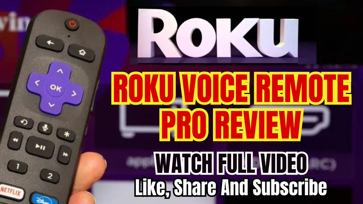 YmaproTech's tweet image. Roku Voice Remote Pro Review | Hands Free Voice Commands | #ymaprotech
Watch now- youtube.com/watch?v=m3kZ4O…

#RokuVoiceRemotePro #RokuRemote #VoiceControl #HandsFreeTV #CordCutting #StreamingDevice #RokuAccessory