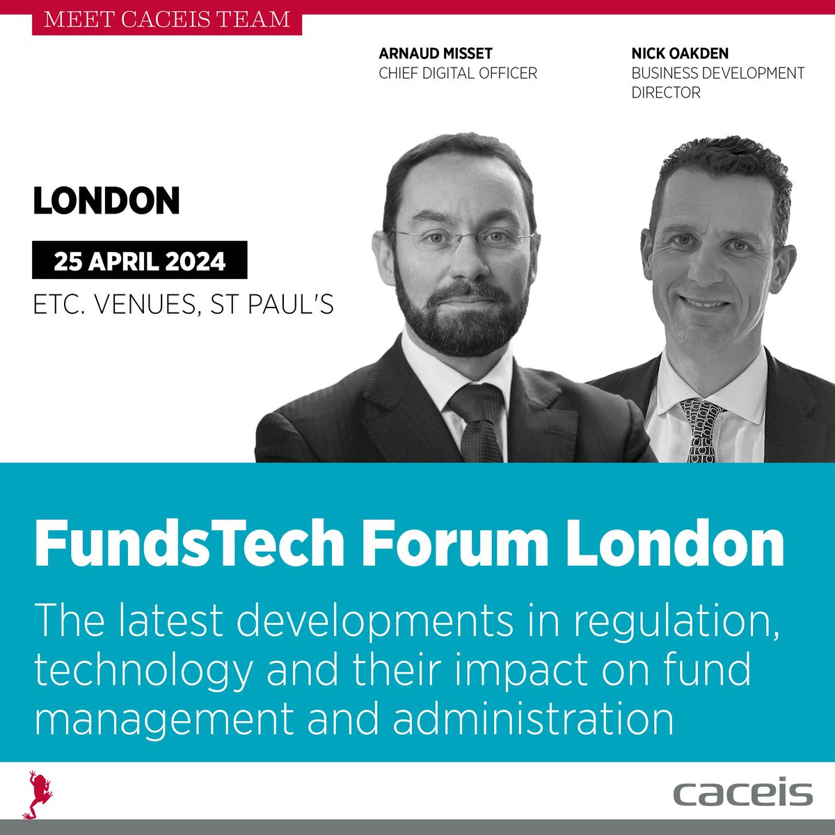 Meet our team at the FundsTech Forum in London this week and join the “𝗧𝗼𝗸𝗲𝗻𝗶𝘀𝗮𝘁𝗶𝗼𝗻: 𝘁𝗵𝗲 𝘁𝗲𝗲𝗻𝗮𝗴𝗲 𝘆𝗲𝗮𝗿𝘀 𝗼𝗳 𝗱𝗲𝘃𝗲𝗹𝗼𝗽𝗺𝗲𝗻𝘁?” panel discussion!

#AssetManagement #AssetServicing #Tokenisation #DigitalAsset