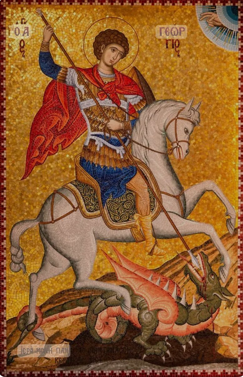 To my fellow Englishmen, happy St George’s Day. May he always guide us with strength and constancy to preserve, through his intercession, our faith from wavering and doubt.