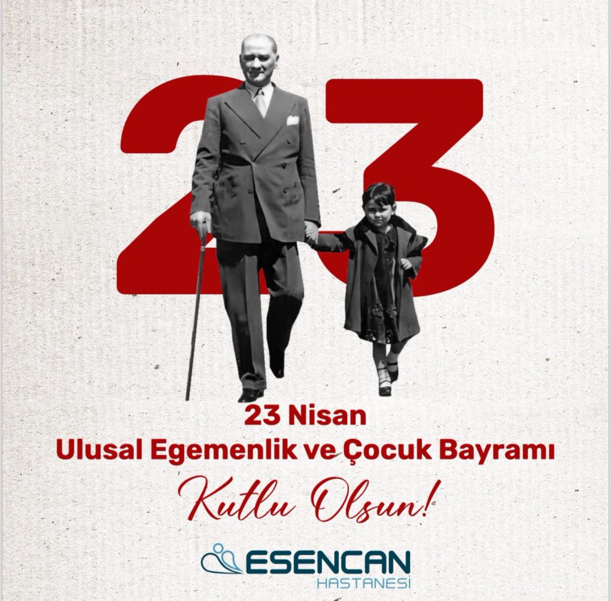 23 Nisan Ulusal Egemenlik ve Çocuk Bayramı Kutlu Olsun

#EsencanHastanesi #23NisanUlusalEgemenlikveCocukBayramı