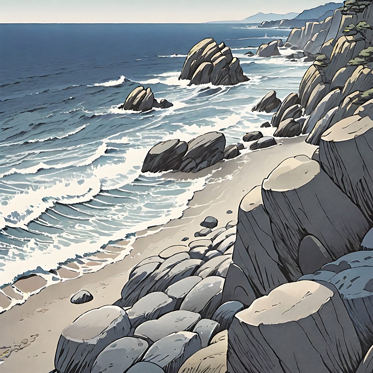 kijiermono's tweet photo. "By the Sakako Coast"

Now Available in my @redbubble &amp; @society6 shops
#nature #landscape #print
---------
*Shop links in bio* https://t.co/MBzgkpk8PO