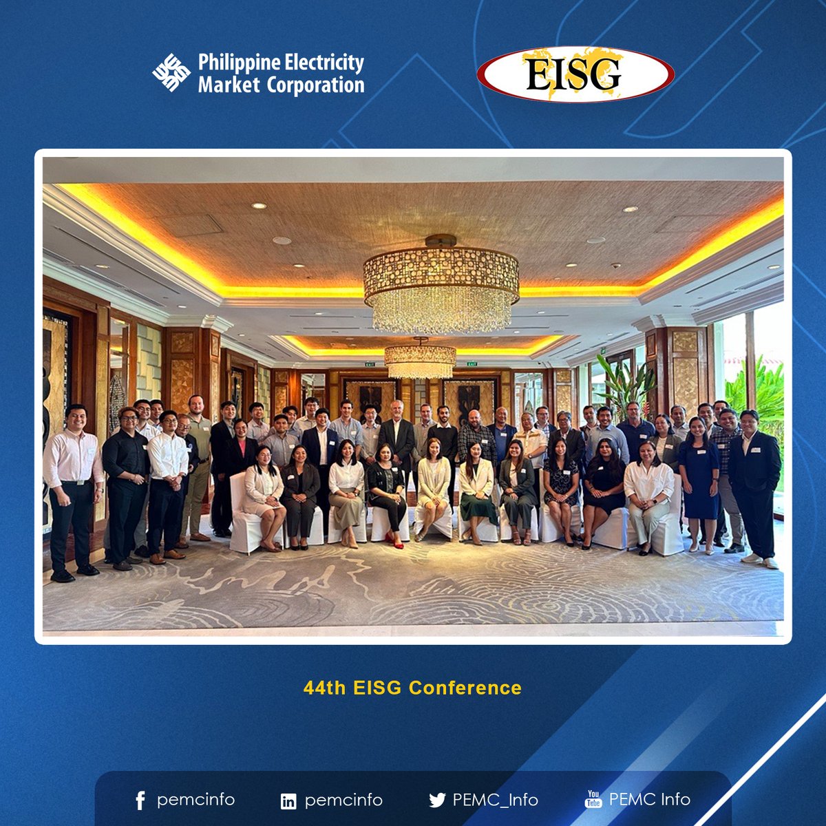 The Philippine Electricity Market Corporation (PEMC), which acts as the surveillance arm of the Wholesale Electricity Spot Market (WESM), recently hosted the 44th Energy Intermarket Surveillance Group (EISG) Conference in Mactan, Cebu.
#PEMC #eisg2024 #energymarket #DOE #ERC