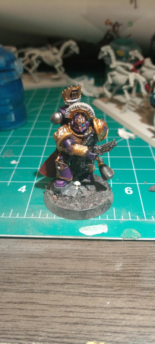 Sassy_halfling's tweet photo. Still considering myself a novice at painting as I can't do some of the techniques yet but I think this one worked out pretty well. 

Tips or links to videos for improvement are always welcome! 

#Warhammer #miniaturepainting https://t.co/bRebmgG2bv