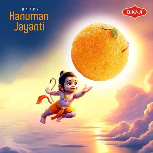 May lord Hanuman bless you with strength, and sweetness filled life!
#hanumanjayanti #bikaji #bikajifoods #blessings #strengh #sweetness