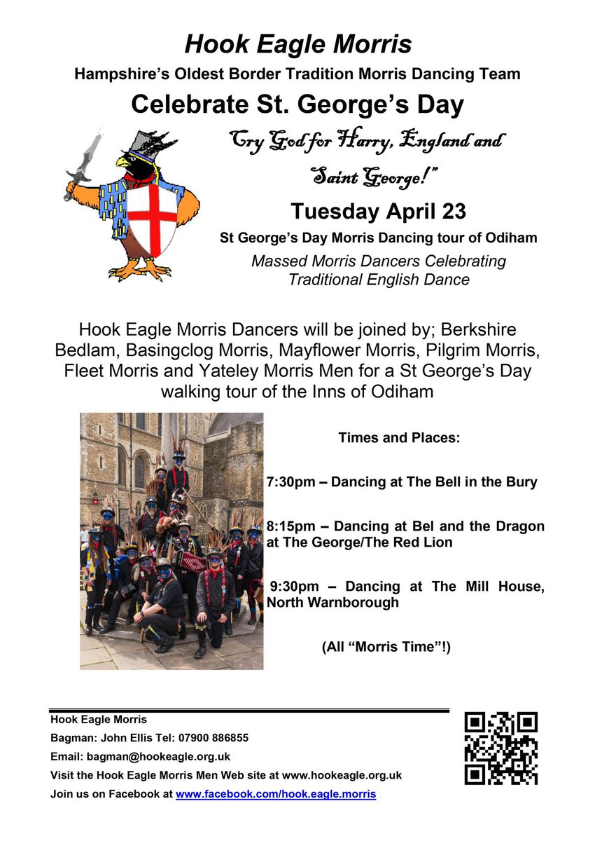 Tonight’s the night. Celebrate St George’s Day in North Hampshire 🇫🇴
#StGeorgesDay