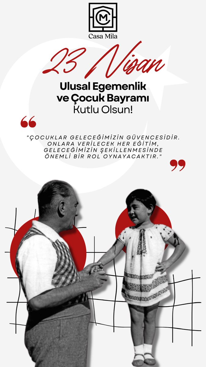 23 Nisan Ulusal Egemenlik ve Çocuk Bayramımız Kutlu Olsun 🇹🇷 #Atatürk #23NisanÇocukBayramı