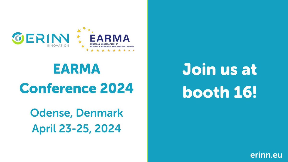 Day one of @EARMAorg Conference! We would love to chat with some fellow attendees today and see how we might help elevate your next grant proposal. See you at booth 16!
