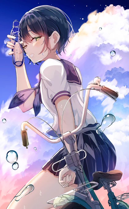 #オリジナルイラスト 