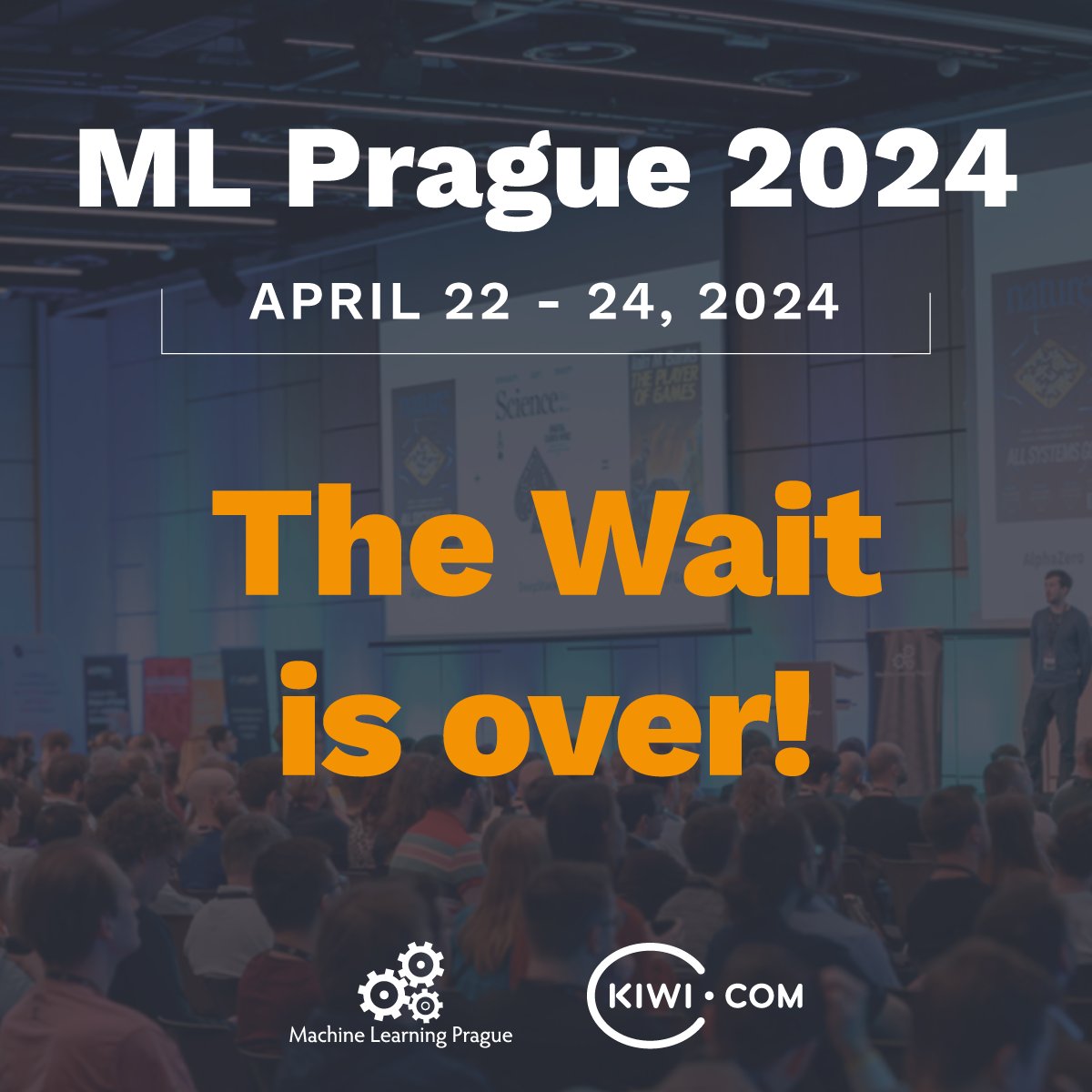 The biggest ML Prague conference ever kicks off today, featuring 11 advanced presentations on the business applications of ML and AI. We're excited to welcome you both in person and online! #mlprague #mlconference #aiconference #machinelearning #AI #conferences2024 #conference