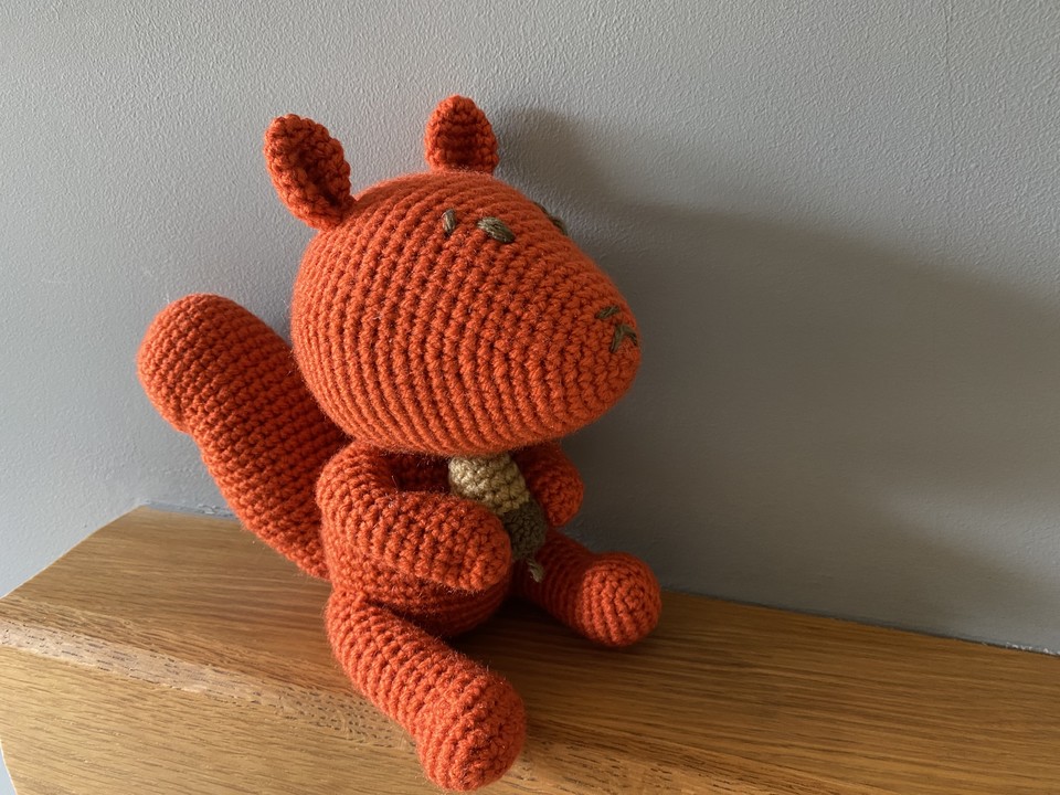 Let’s go nuts for this little red squirrel 🐿️ Just one available in my Etsy shop so grab him while you can! bitzas.etsy.com/listing/144377… #woodland #handmade #craftbizparty #MHHSBD #firsttmaster #earlybiz