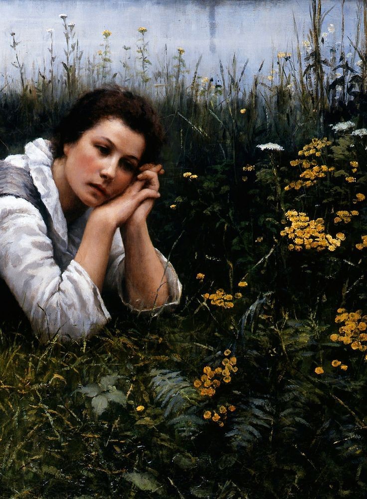 #BuongiornoATutti amici #GoodMorning #friends A life without love is like a meadow without flowers. Alphonse Karr 🌿🌻🌿 #TuesdayVibe #23Aprile #TuesdayMorning #GoodMorningEveryone #Art #Artist Daniel Ridgway Knight