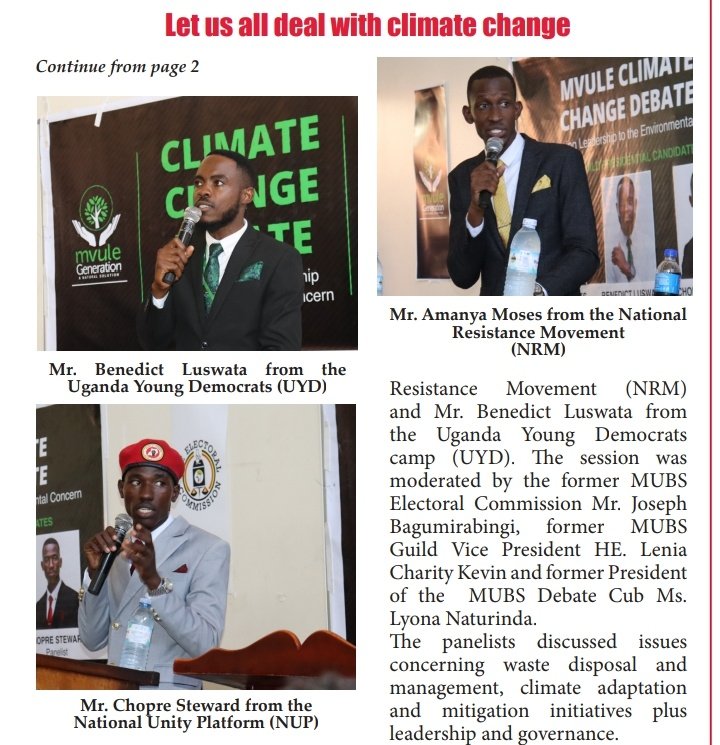 MvuleGeneration's tweet photo. Inacase you missed our second edition of the presidential climate change debate. Grab your self the mubs magazine https://t.co/adlimwJQ6k…
#changingmindset https://t.co/Xehl46qu7k