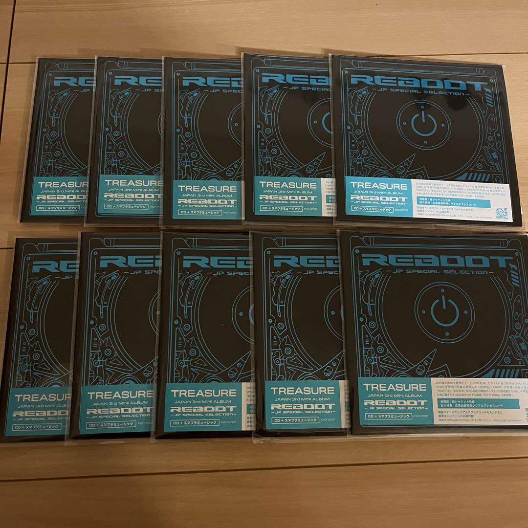 Interest check~

#TREASURE REBOOT JP SPECIAL SELECTION CD ONLY UNSEALED SALE‼️‼️

Old price: 160php each
Sale price: 99php each ALL IN + LSF

📦NORMAL ETA

WILL POST CLAIMING TWEET LATER (@7pm) 

#KSelectPHGO @treasuremembers @yg_treasure_jp