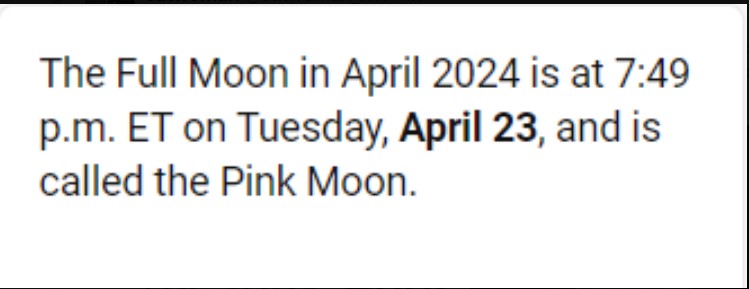 @TGlarer @Cputommy @letstalkliveytc @HowieCarrShow @PJM75TWEETS @CantonCoverup @chloeinvermont @suspiciousauce The Full Moon is wearing Pink this Month for #karenRead if that's not a sign from Universe #JohnOkeefe I don't know what is